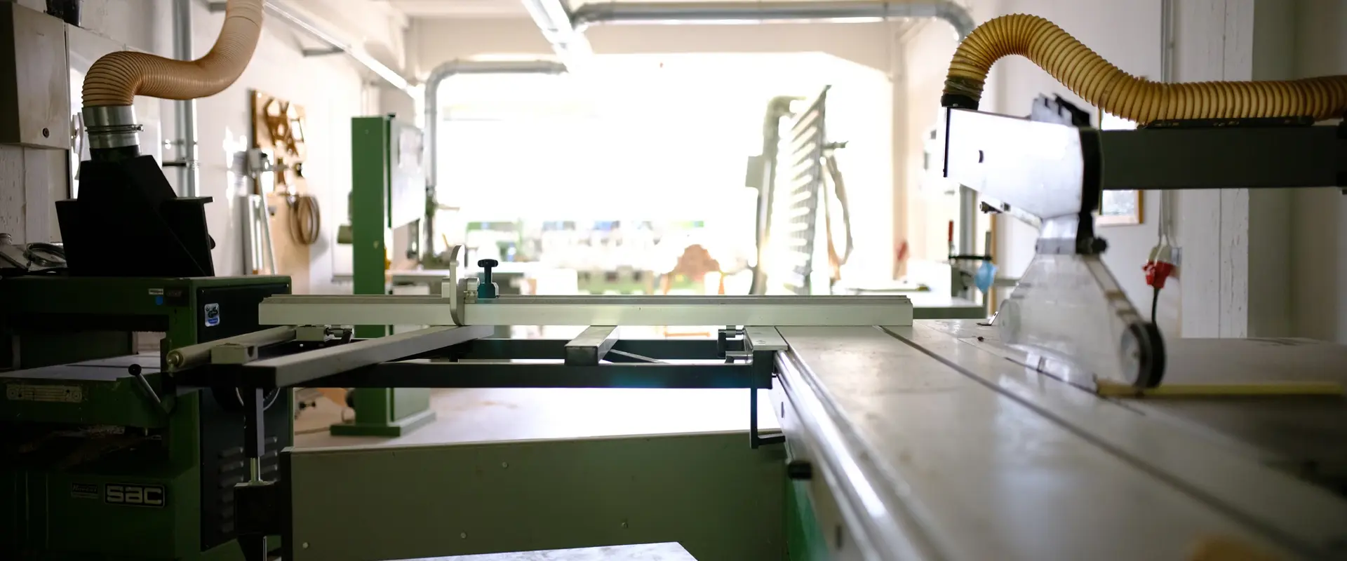 Blick in die Montagehalle